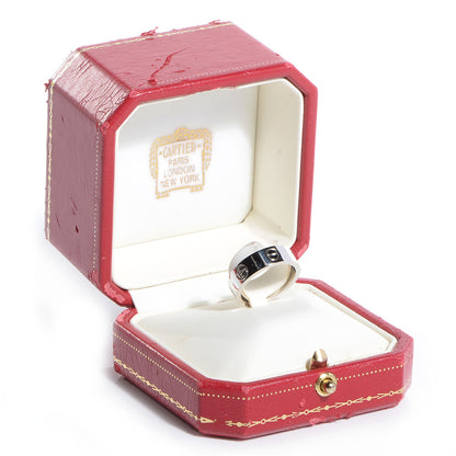 Cartier 18K White Gold 5.5mm LOVE Ring 52 6 5 of 5