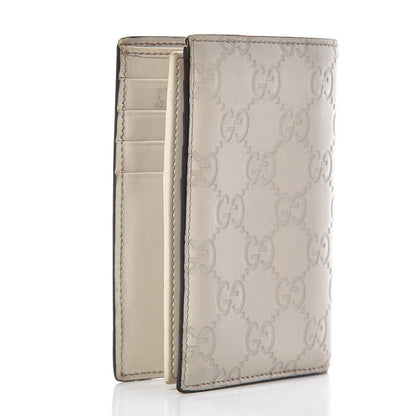 Gucci Guccissima Bi-Fold Wallet White 3 of 17
