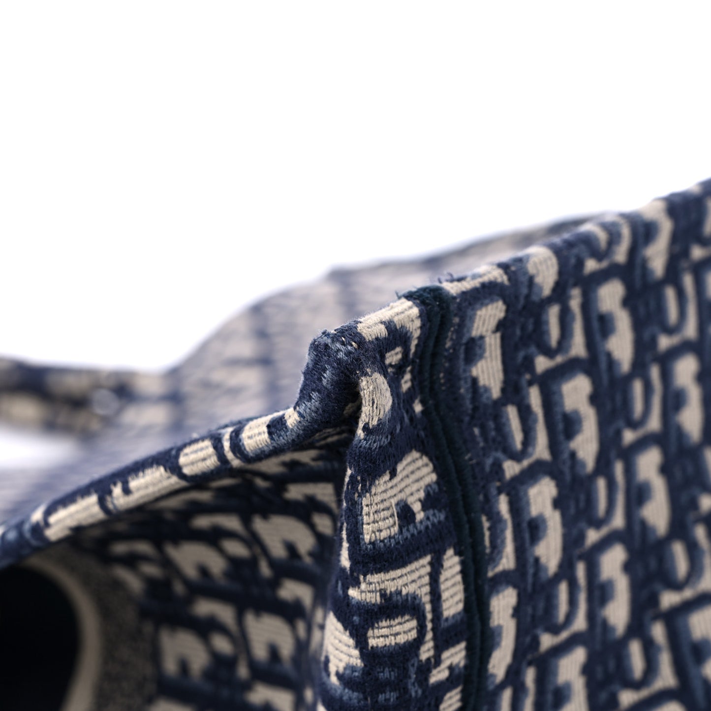 Oblique Large Book Tote Blue Multicolor