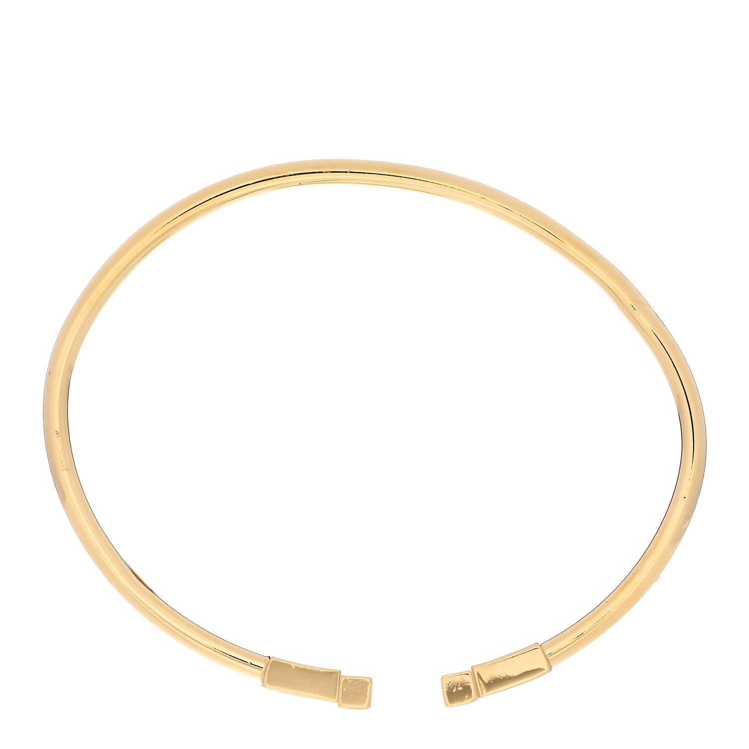 Tiffany 18K Yellow Gold T Wire Bracelet 5 of 6
