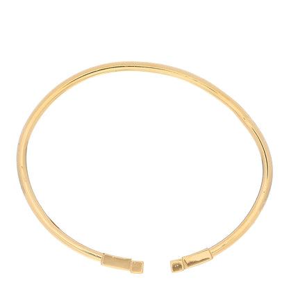 Tiffany 18K Yellow Gold T Wire Bracelet 5 of 6