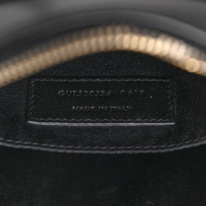 Saint Laurent Calfskin Matelasse Monogram Lou Camera Bag Black 10 of 13