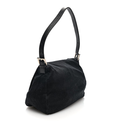 Fendi Neoprene Mama Baguette Black 3 of 9