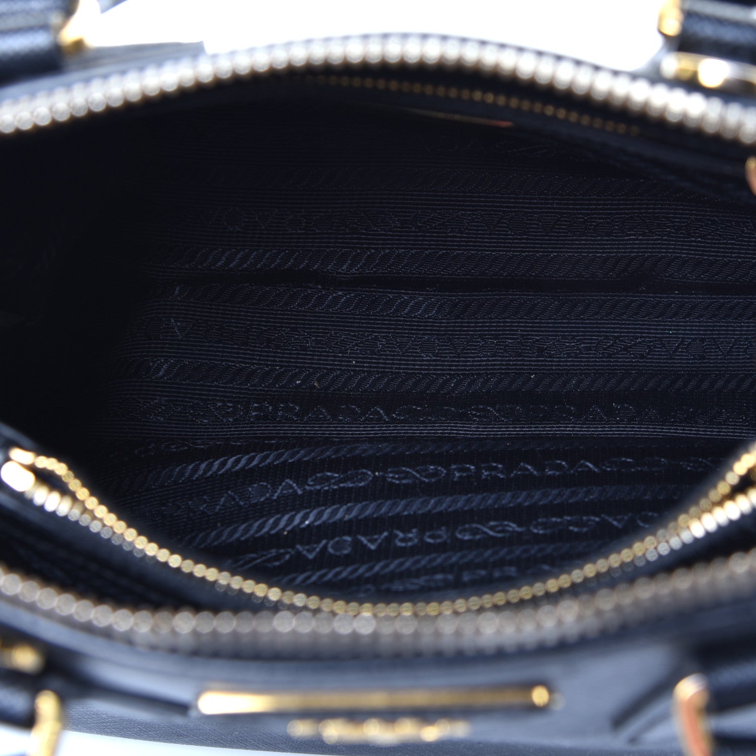 Prada Saffiano Lux Small Promenade Tote Black 5 of 8