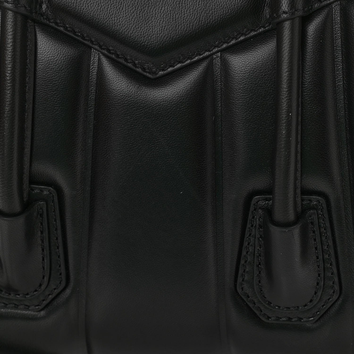 Givenchy Box Calfskin Padded Mini Lock Antigona Shoulder Bag Black 10 of 12