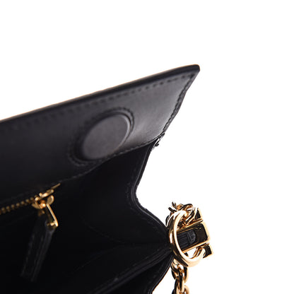 Gucci Suede Patent Web Dragon Embroidered Medium Ophidia Chain Shoulder Bag Blue Multicolor Black 22 of 22