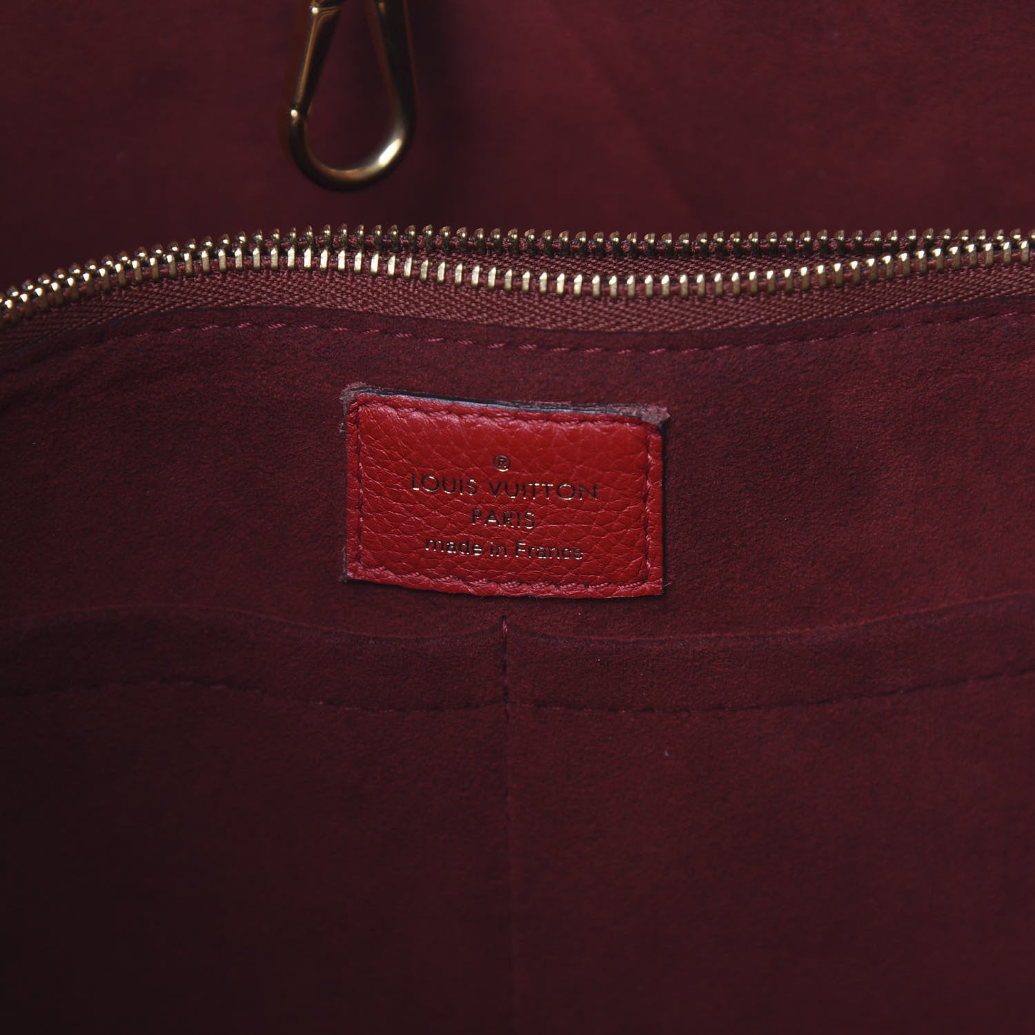 Louis Vuitton Calfskin Monogram Kimono Tote Cherry 5 of 14