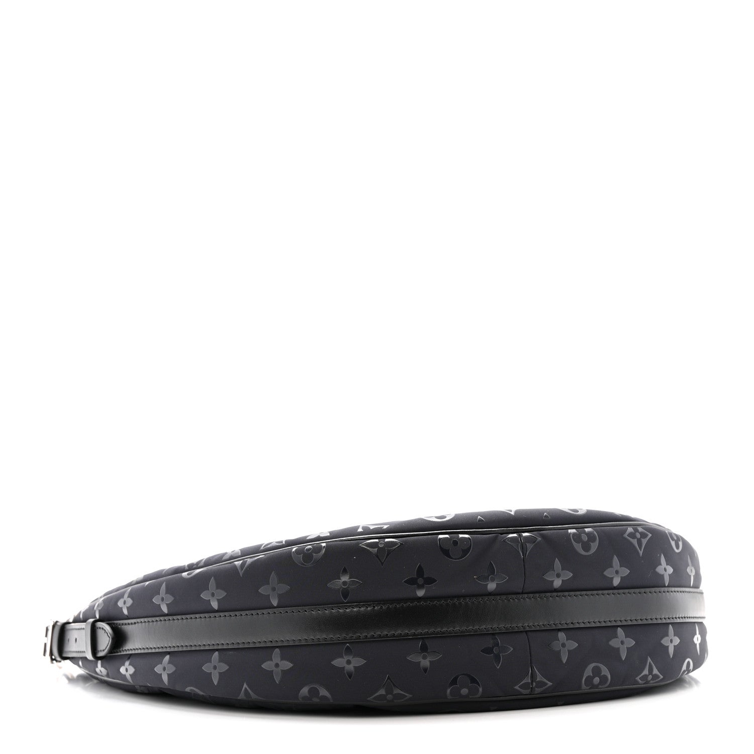 Louis Vuitton Nylon Monogram Loop Pocket Hobo Polar Night 4 of 11