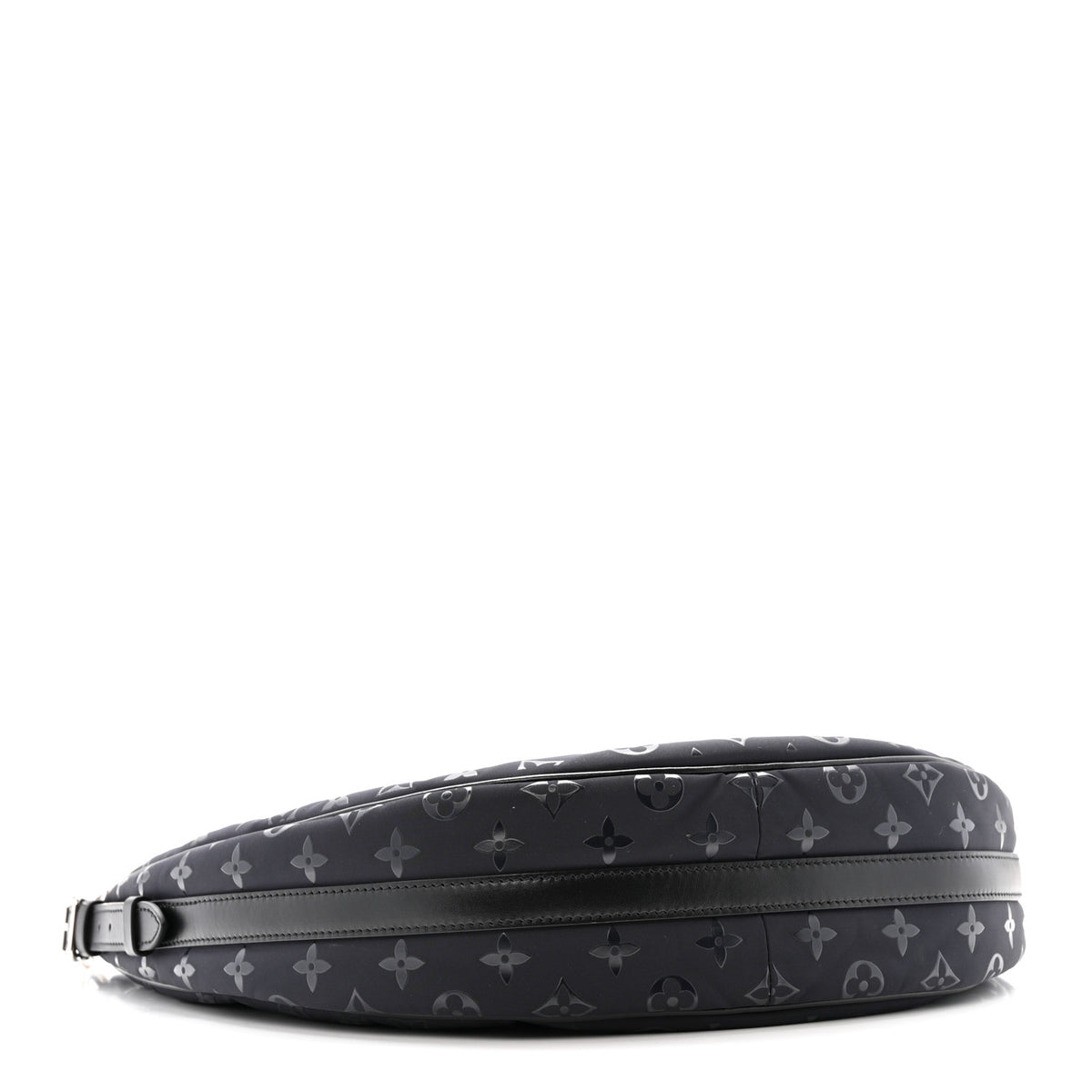 Louis Vuitton Nylon Monogram Loop Pocket Hobo Polar Night 4 of 11