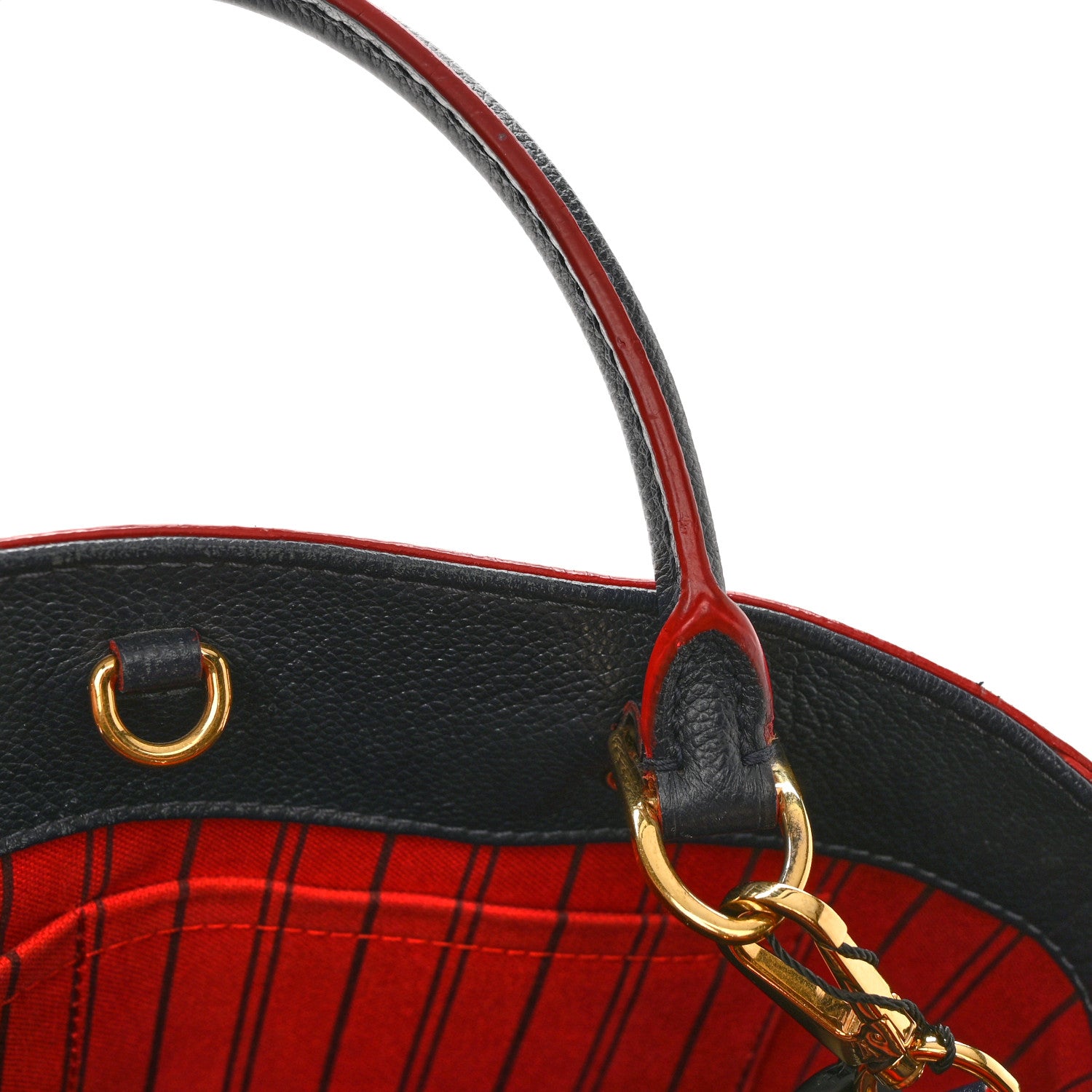 Louis Vuitton Empreinte Montaigne MM Marine Rouge 14 of 16
