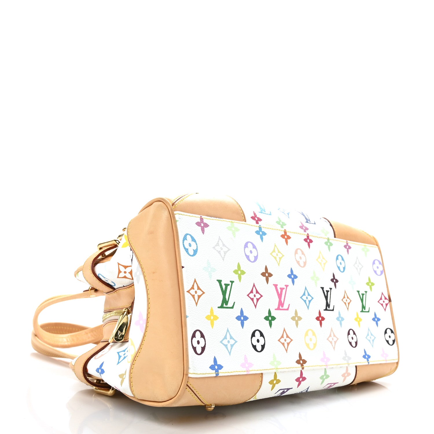 Louis Vuitton Monogram Multicolor Claudia White 4 of 12