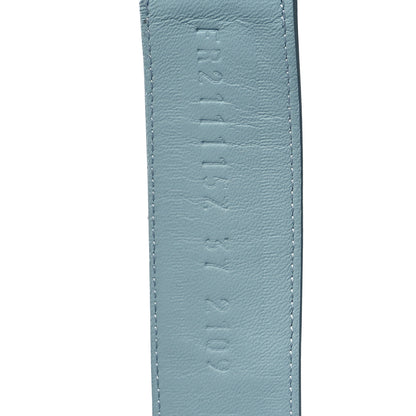 Hermes Suede Goatskin Womens Chypre Sandals 37 Vert d'eau 6 of 8