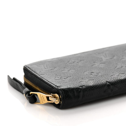Louis Vuitton Empreinte Zippy Wallet Black 7 of 8