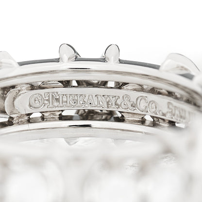 Tiffany Platinum Diamond Schlumberger Sixteen Stone Ring 49 5 4 of 8