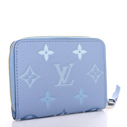 Louis Vuitton Empreinte Monogram Giant By The Pool Zippy Coin Purse Summer Blue 3 of 7