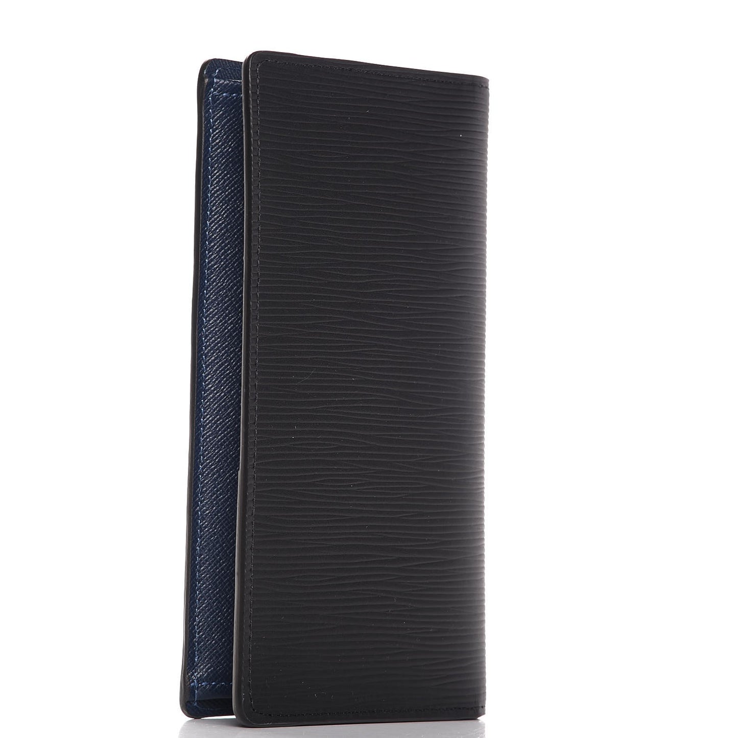 Epi LV Circle Brazza Wallet Black