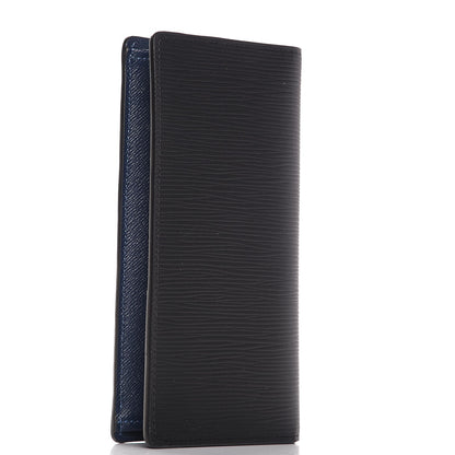 Louis Vuitton Epi LV Circle Brazza Wallet Black 3 of 8
