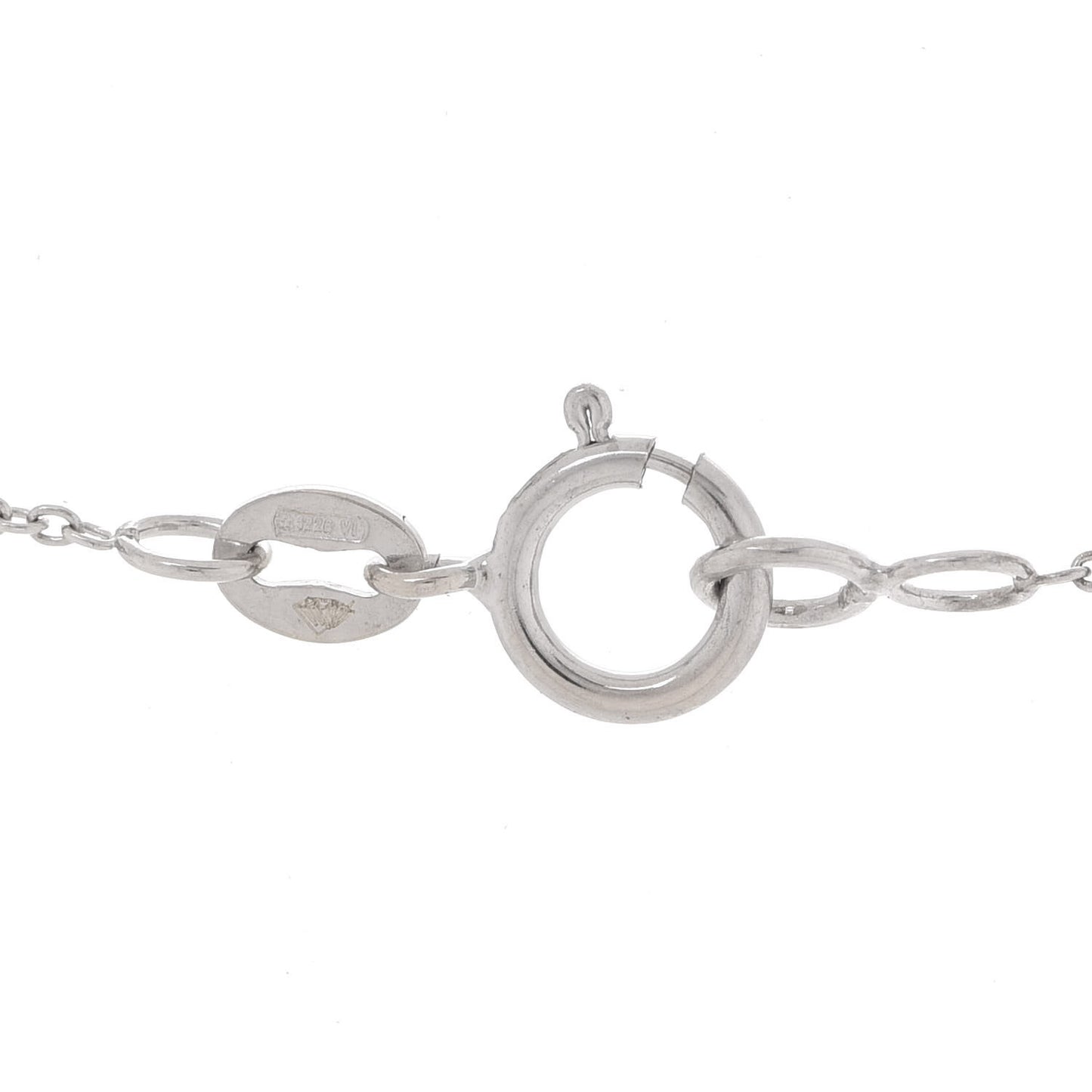 18K Rose White Gold Diamond Tiny Treasures Sun Pendant Necklace