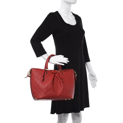 Louis Vuitton Empreinte Mazarine MM Cherry 2 of 11