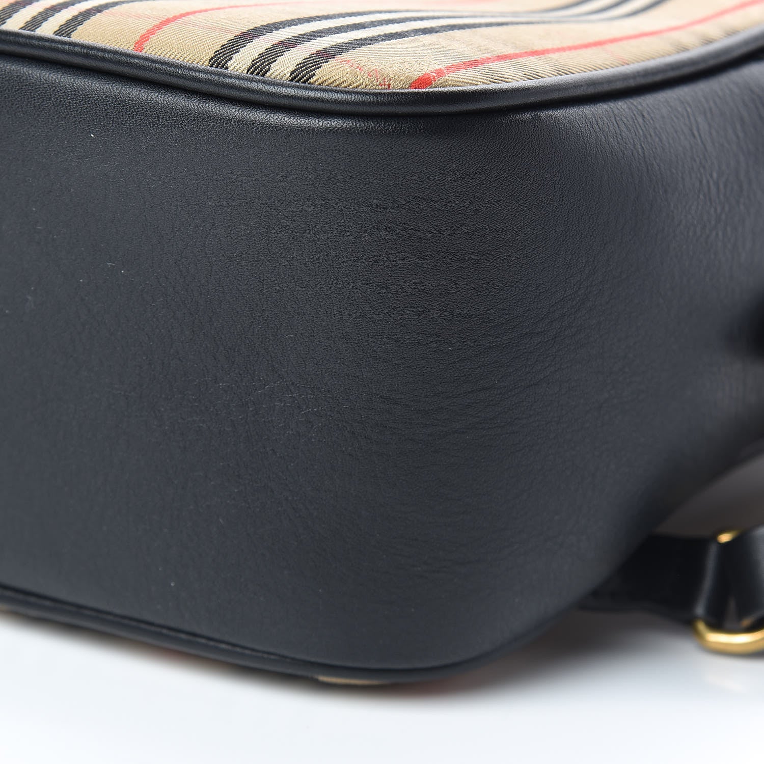 Burberry Smooth Calfskin 1983 Knight Check Link Backpack Black 10 of 10