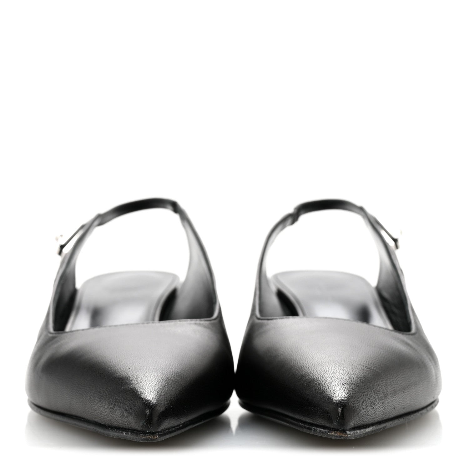 Hermes Nappa Lover 40 Pumps 38.5 Black 3 of 10