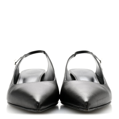 Hermes Nappa Lover 40 Pumps 38.5 Black 3 of 10