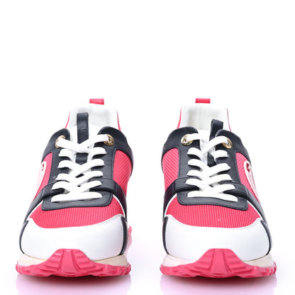 Louis Vuitton Calfskin Run Away Sneakers 38.5 Framboise Pink 2 of 7