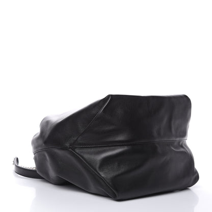 Saint Laurent Lambskin Teddy Drawstring Bag Black 5 of 11