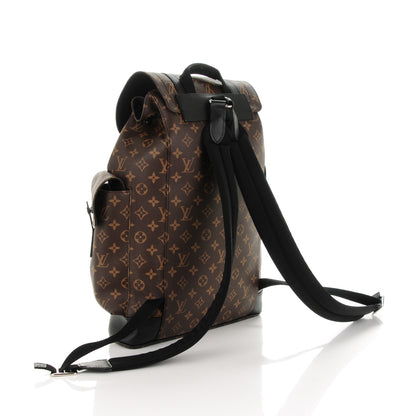 Louis Vuitton Monogram Macassar Christopher PM Backpack 3 of 7