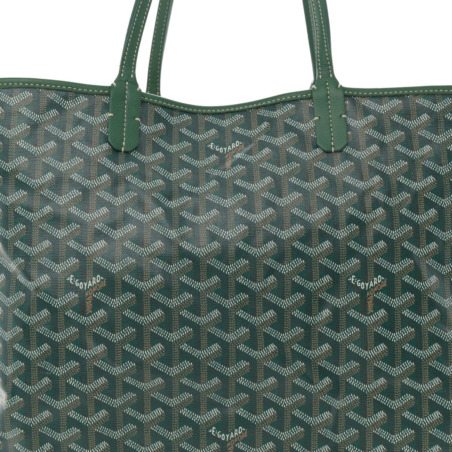 Goyard Goyardine Saint Louis PM Green 9 of 11