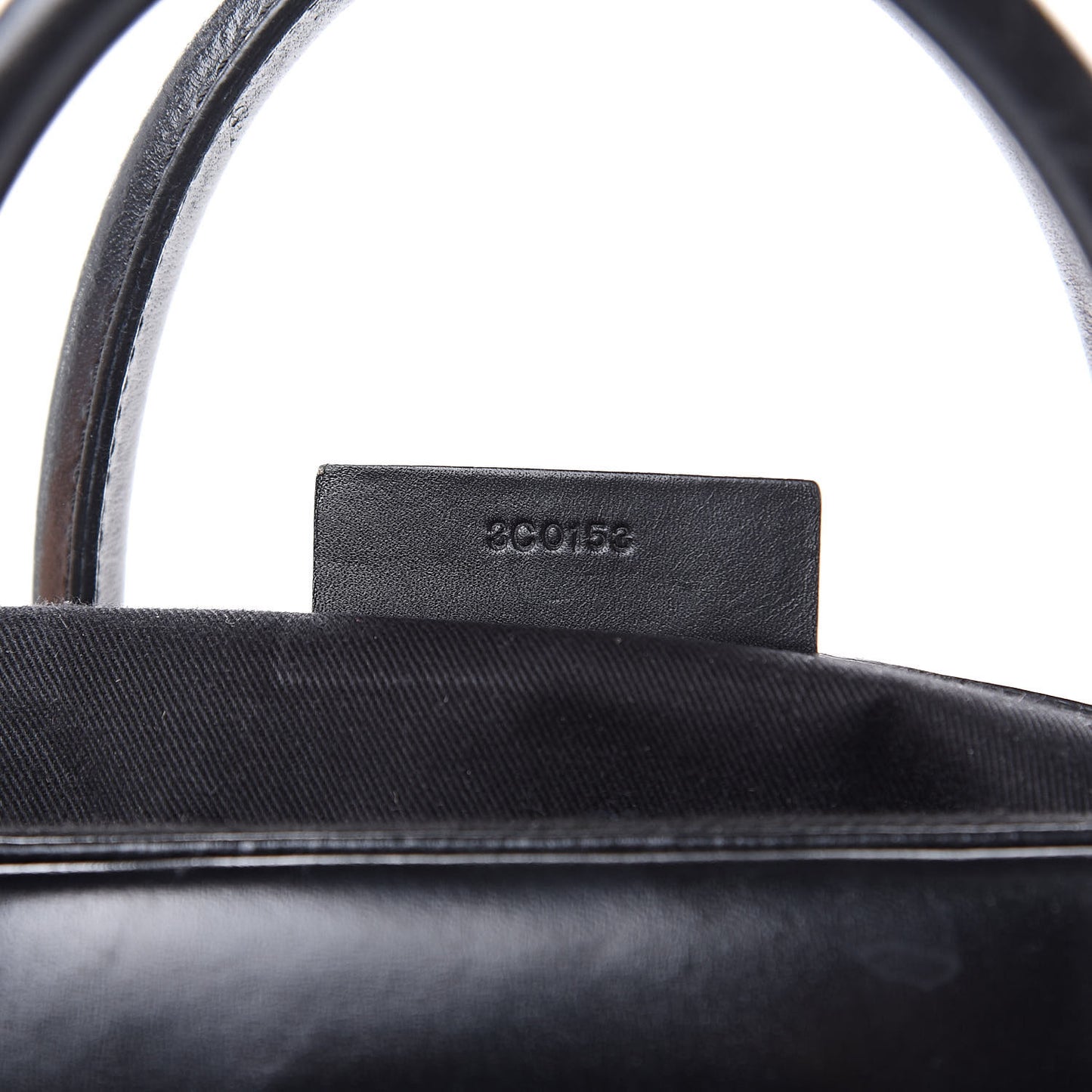 Shiny Lord Calfskin Medium Antigona Black
