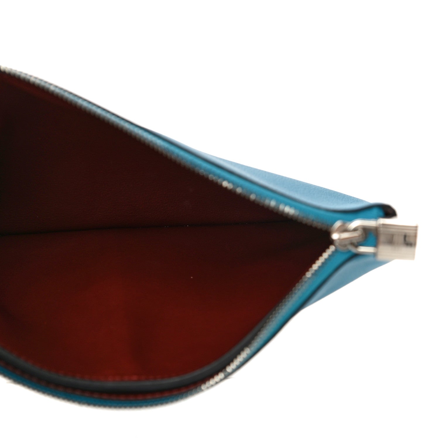 Hermes Evercolor Atout Pouch Bleu Frida 5 of 10