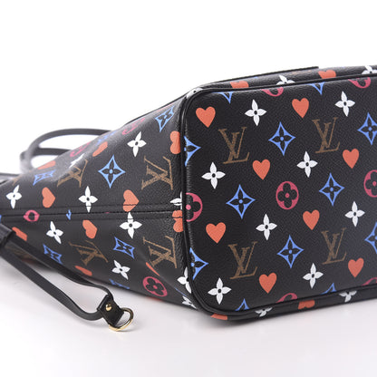 Louis Vuitton Game On Neverfull MM Black 8 of 9