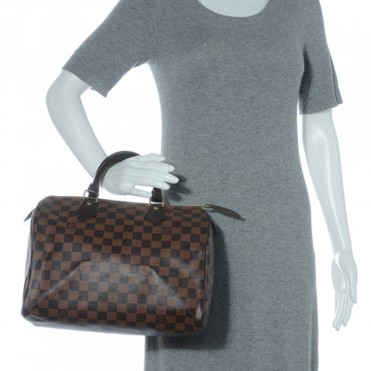 Louis Vuitton Damier Ebene Speedy 30 2 of 8