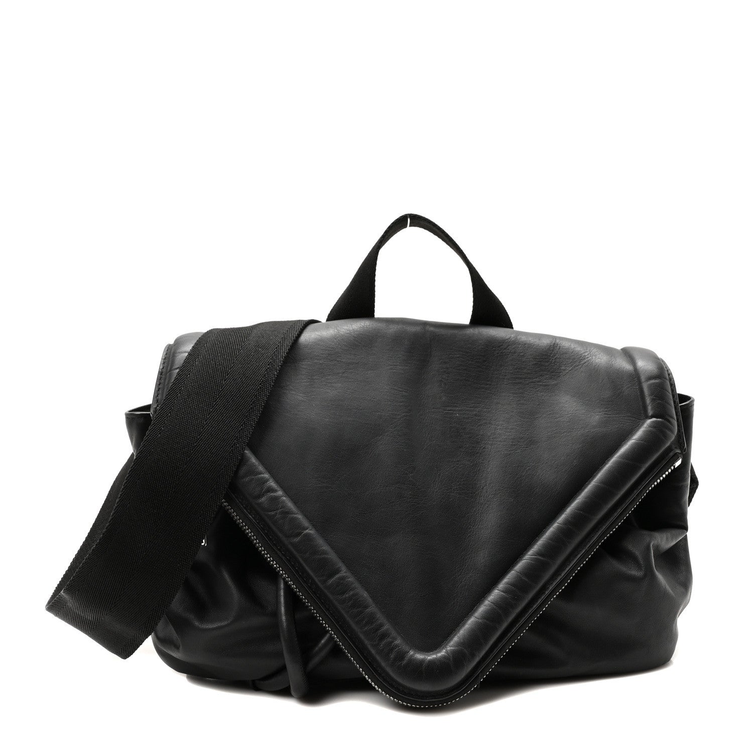 Bottega Veneta Nappa Beak Belt Bag Black 1 of 10