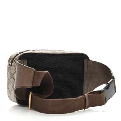 Gucci Soft GG Supreme Monogram Medium Ophidia Belt Bag Dark Brown 3 of 12