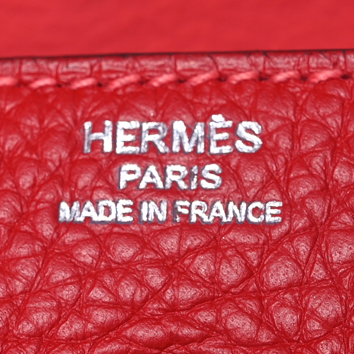 Taurillon Clemence Verso Lindy 26 Rouge Casaque Bougainvillea