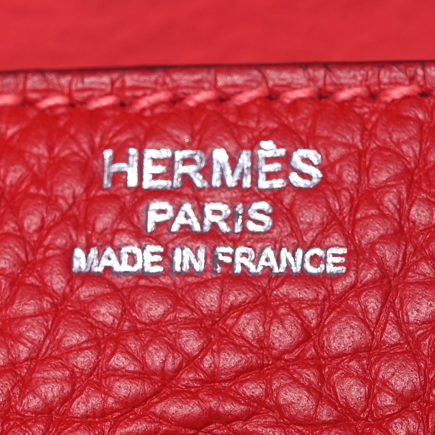 Hermes Taurillon Clemence Verso Lindy 26 Rouge Casaque Bougainvillea 6 of 19