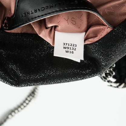 Stella McCartney Shaggy Deer Mini Falabella Tote Black 7 of 7