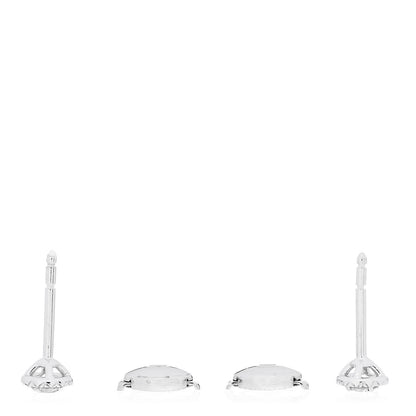 Tiffany Platinum Diamond .32ctw Soleste Earrings 3 of 5