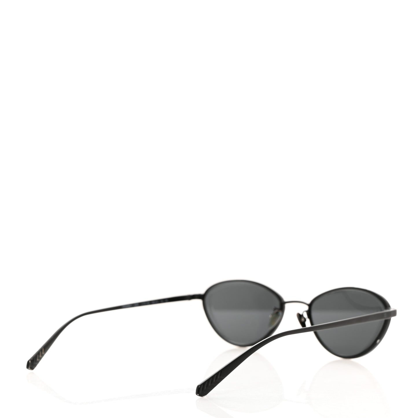 Metal Cat Eye Sunglasses 4255 Black