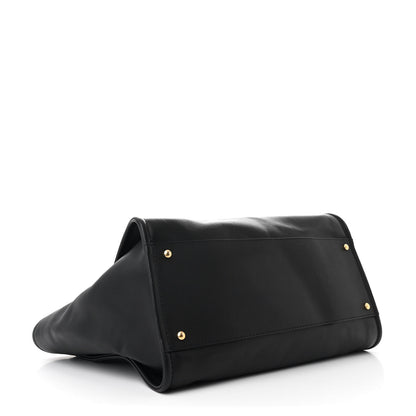 Chanel Calfskin Medium Deauville Tote Black Multicolor 5 of 12