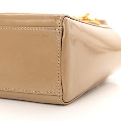 Christian Dior Patent Mini Lady Dior Beige 10 of 19