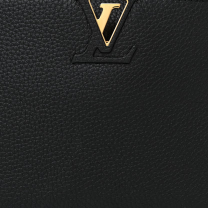Louis Vuitton Taurillon Capucines BB Black 8 of 10