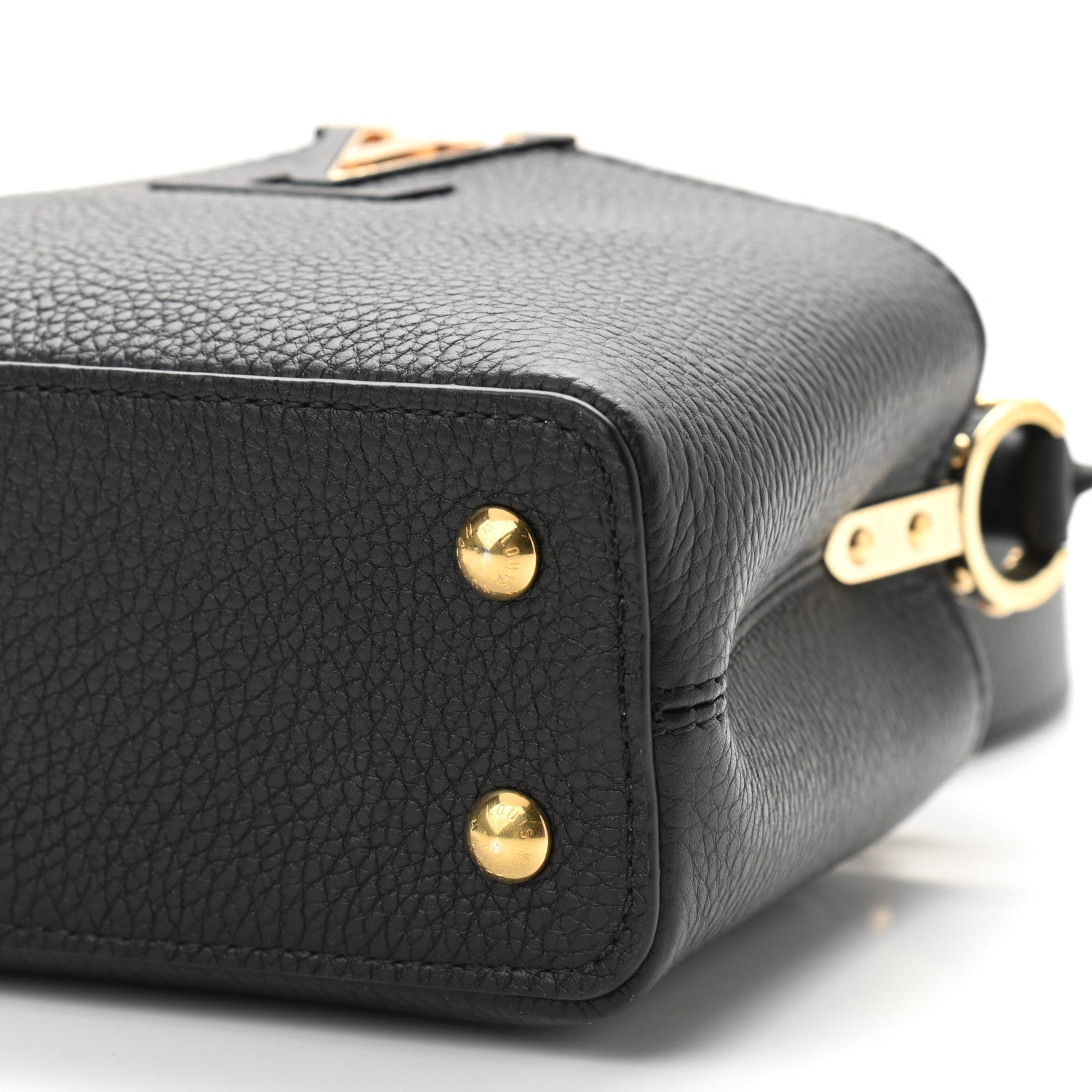 Louis Vuitton Taurillon Mini Capucines Black 10 of 10