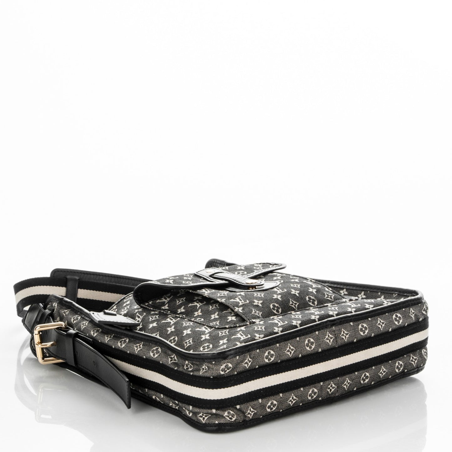 Mini Monogram Besace Mary Kate Black