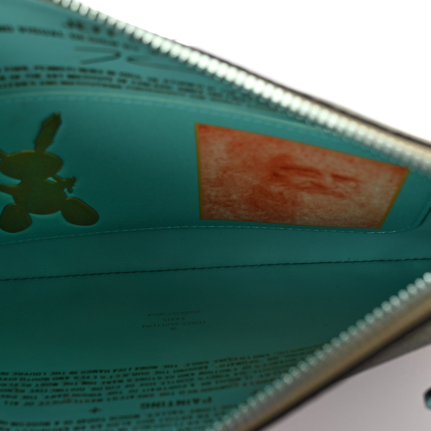 Masters Da Vinci Pochette Clutch Vert D'eau