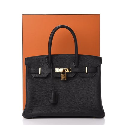 Hermes Togo Birkin 30 Black 12 of 12