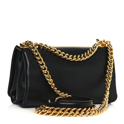 Versace Nappa Palazzo Sultan Shoulder Bag Black 2 of 13