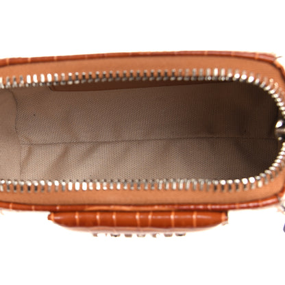 Givenchy Calfskin Crocodile Embossed Nano Antigona Tan 7 of 8